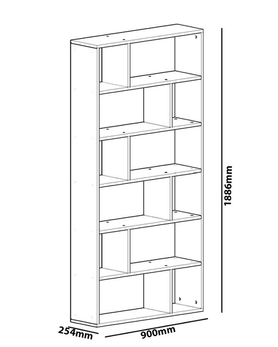 Hanah Home Estantería Form Blanca